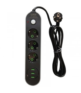 چندراهی برق علاالدین با USB شارژر