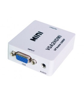 مبدل VGA به HDMI با خروجی AUX مدل MINI UP