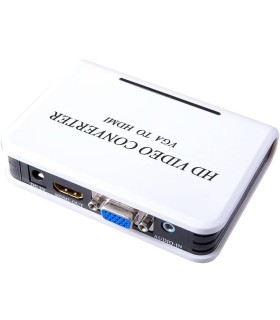 مبدل VGA به HDMI با ورودی صدا AUDIO