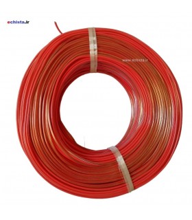 سیم افشان 2 در 0.5mm شیشه ای رول 100 یاردی