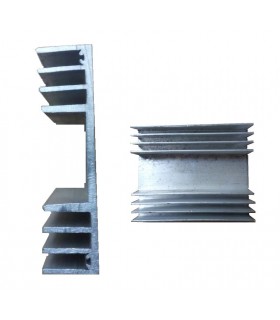 هیت سینک 8 پره آلومینیومی 100*80*20mm