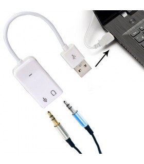 کارت صدا اکسترنال USB سیم دار