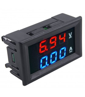 ولت‌متر و آمپرمتر DC روپنلی  100V 10A دیجیتال DCN-288 اورجینال