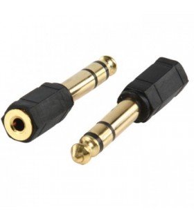 تبدیل فیش AUX 3.5mm به جک میکروفن 6.3mm استریو