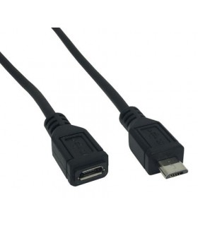 کابل افزایش طول Micro USB نری به مادگی