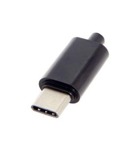 کانکتور نری USB TYPE-C کاوردار
