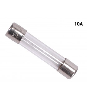 فیوز شیشه ای 10 آمپر کوچک 2cm