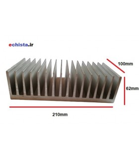 هیت سینک 16 پره آلومینیومی 210*100*62mm