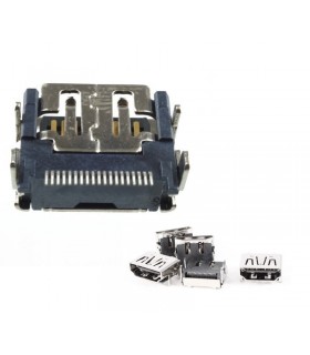 سوکت مادگی HDMI خوابیده SMD