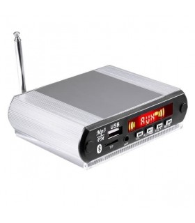 پخش کننده MP3 پلیر بلوتوثی فلش خور، مموری و AUX جعبه فلزی